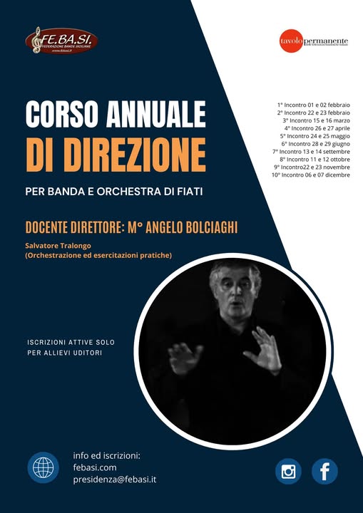 Corso Annuale di Direzione e Orchestrazione 2025